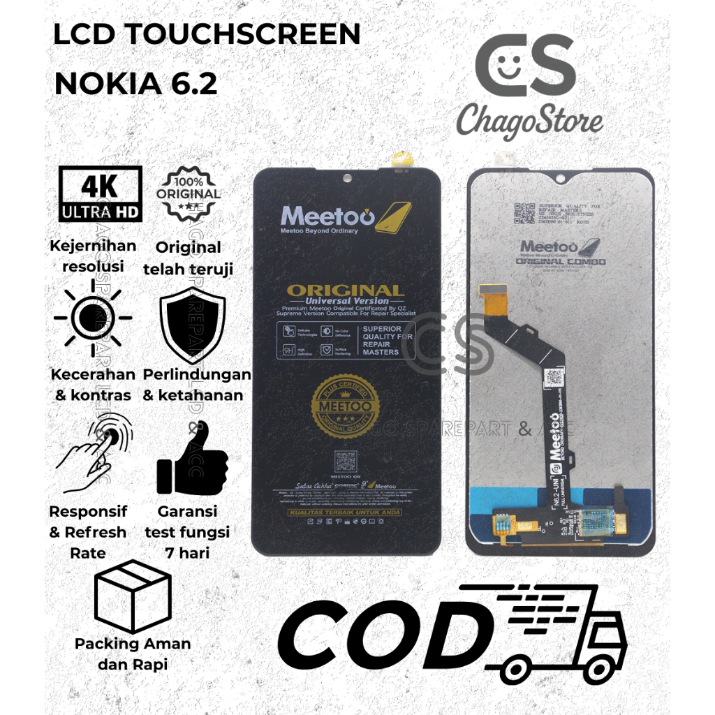 LCD TOUCHSCREEN FOR NOKIA 6.2 FULLSET