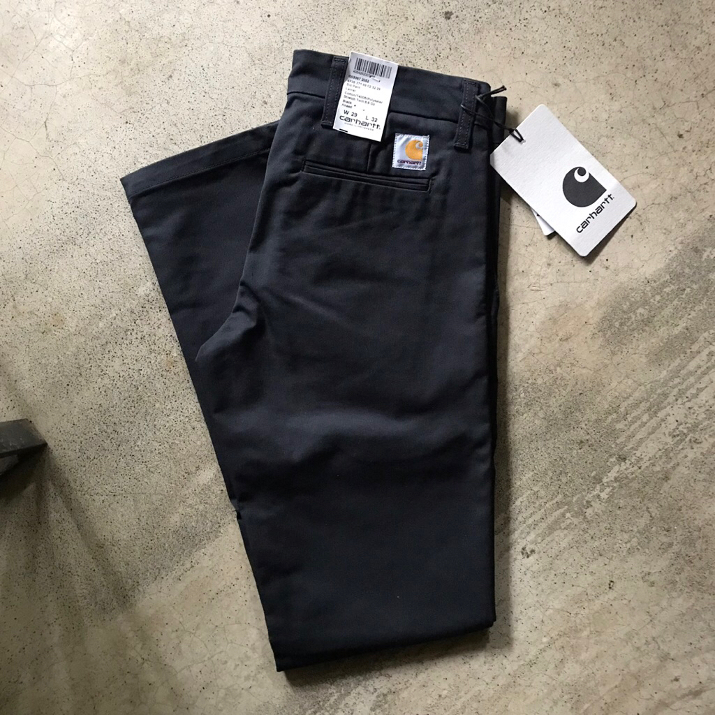 Carhartt WIP Pants - ‘Sid Pants Black’