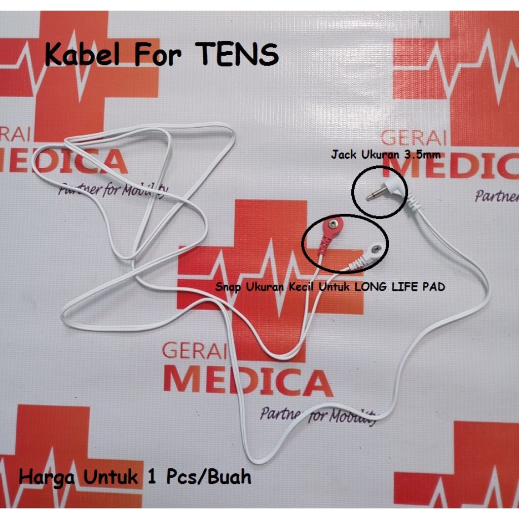 Kabel TENS / Cable TENS / Kabel Long Life Pad / Kabel 3.5.mm