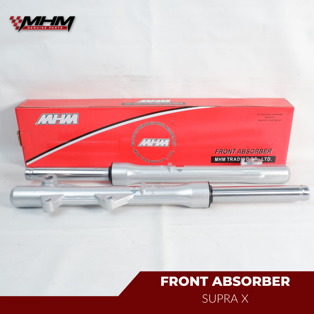 MHM As Shock + Tabung Supra X | Tabung As Shock Depan KEV | Oem Quality