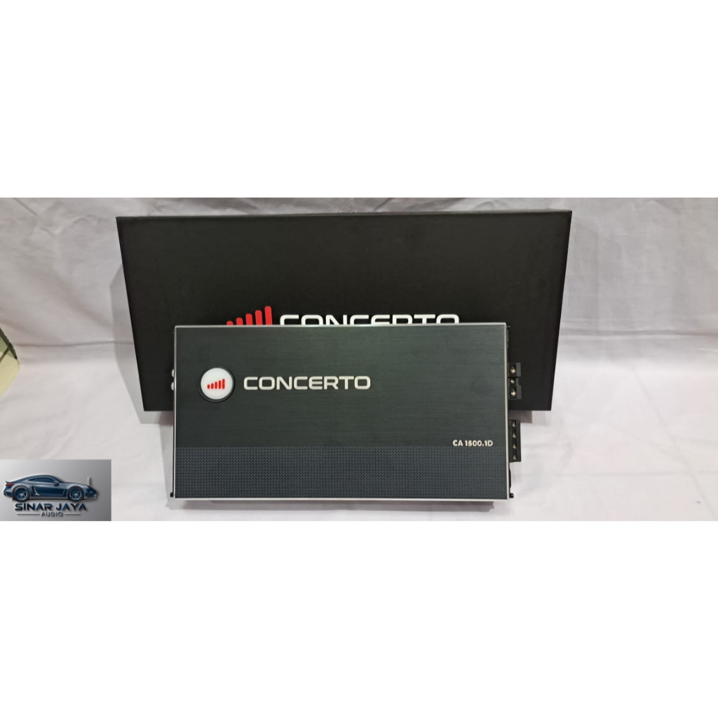 Power Monoblock Concerto CA 1500.1D - Monoblock Concerto Class D