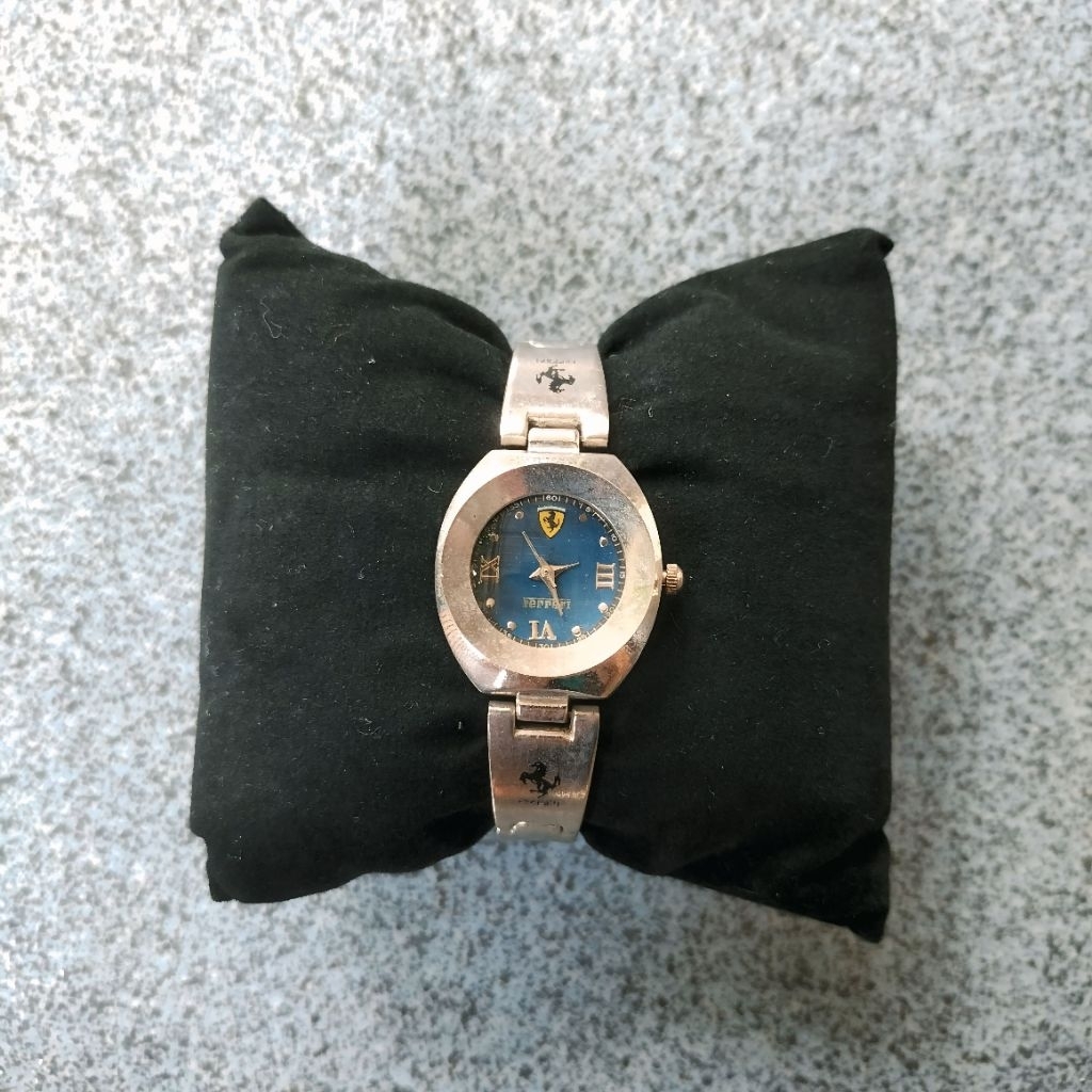 Jam Tangan Ferrari Vintage Original Official Merchandise Scuderia Ferrari F1 Rare