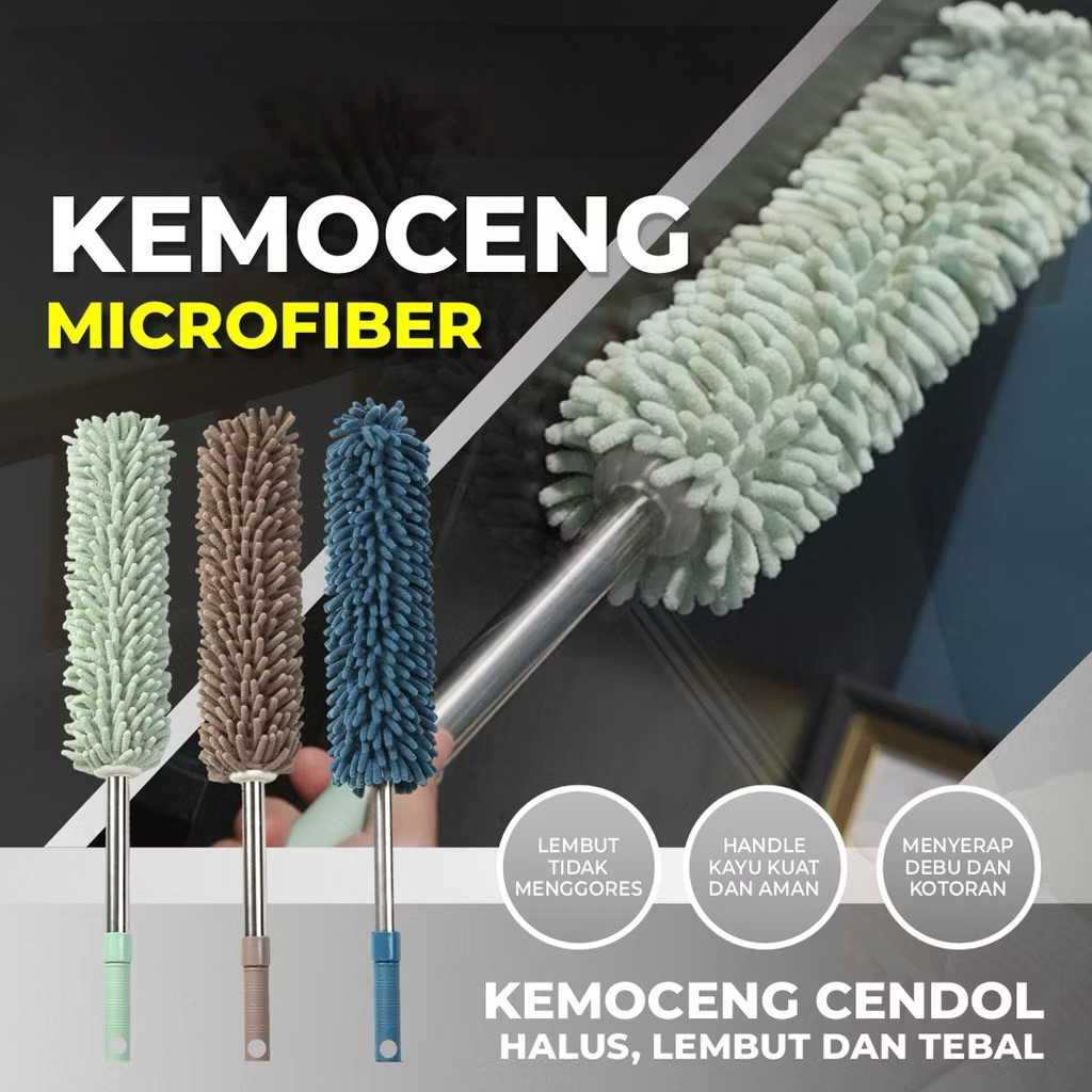 Kemoceng Microfiber / Microfiber / Sulak Microfiber / Kemoceng Cendol