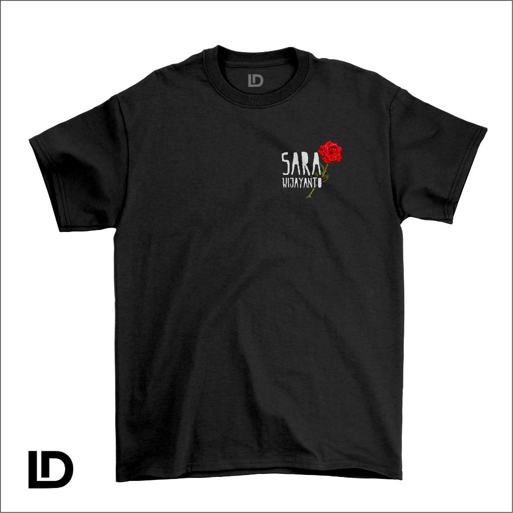 Kaos Distro Pria Wanita Diary Misterisara Premium Cotton Combed 24s Sara Wijayanto