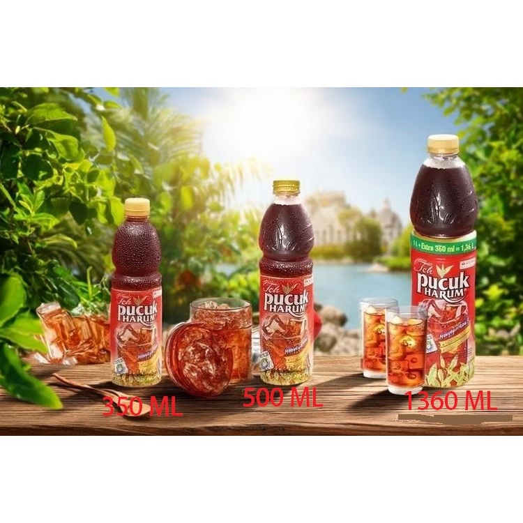 Teh Pucuk Harum Jasmine all produk teh pucuk 350 ml teh 500 ml teh pucuk 1300 ML