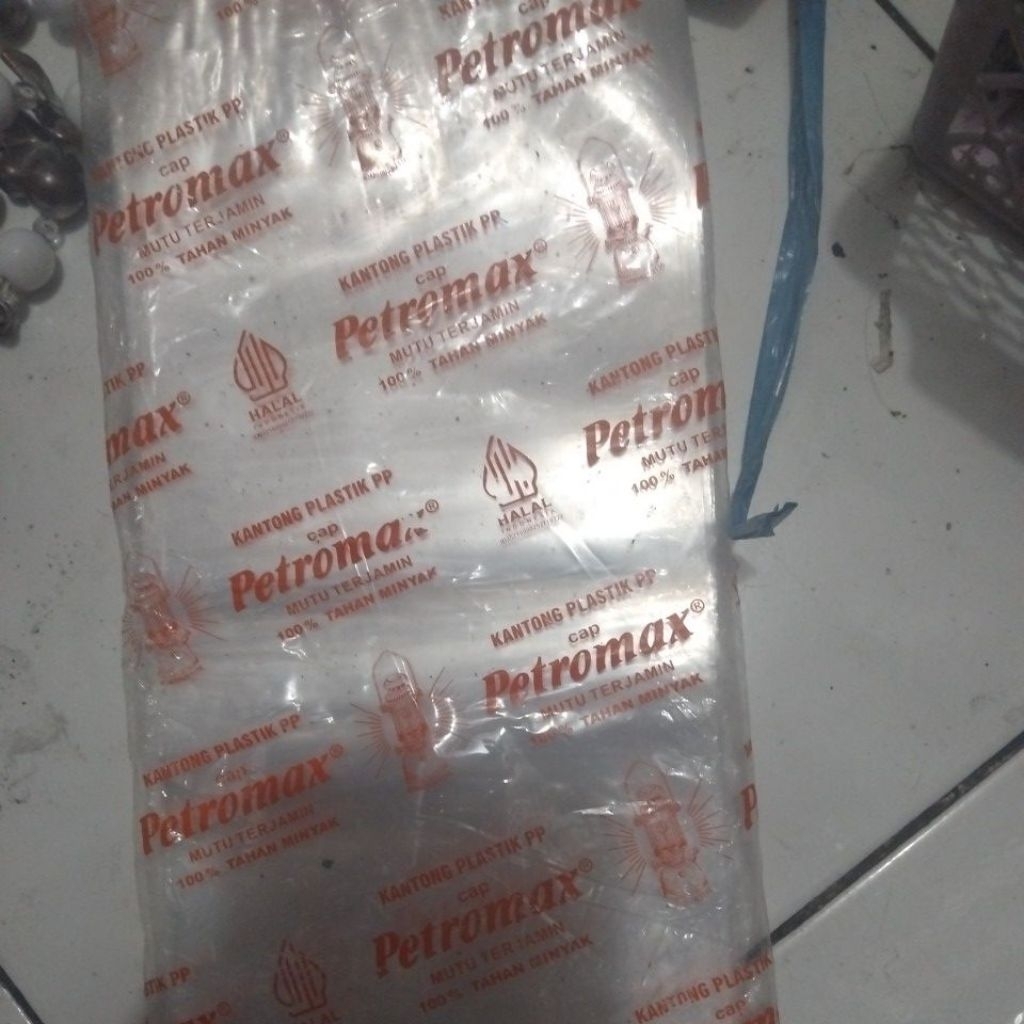 plastik bening pp petromax