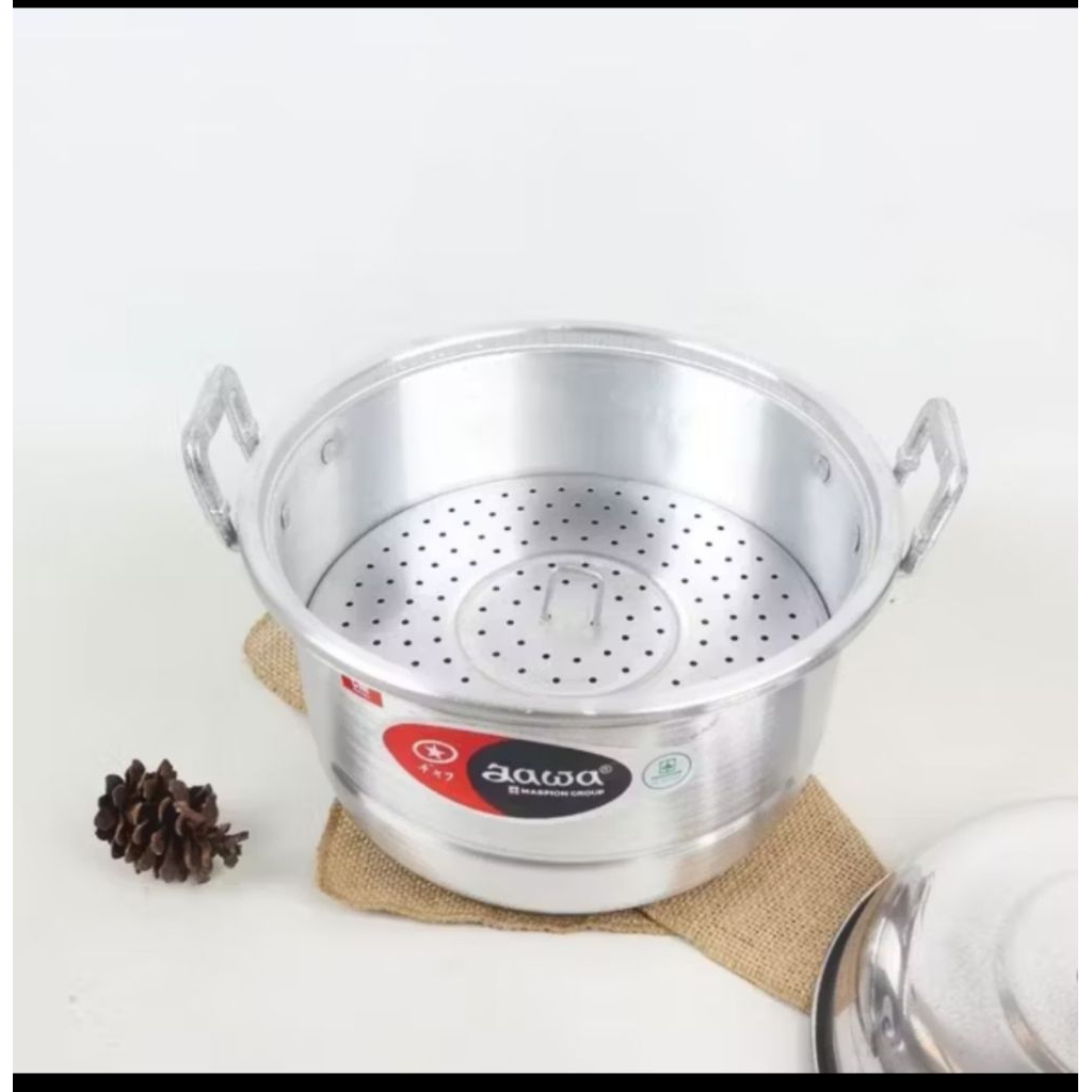 Panci kukus serbaguna jawa / dandang jawa 18cm-30cm