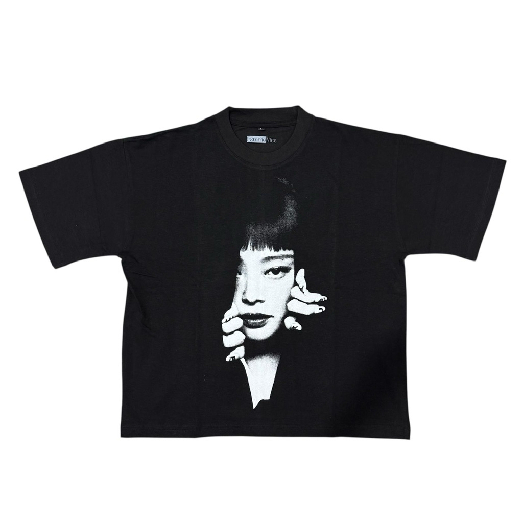 Jenny - Tshirt Boxy Black KPop Jenny