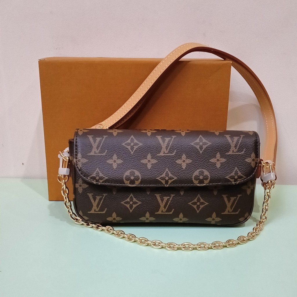 Ivy Mini Bag Wallet on Chain Tas Clutch