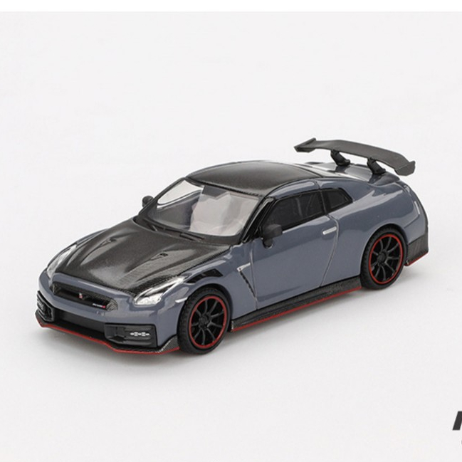 1/64 Mini GT 2024 Nissan Skyline GT-R GTR R35 Nismo Stealth Grey