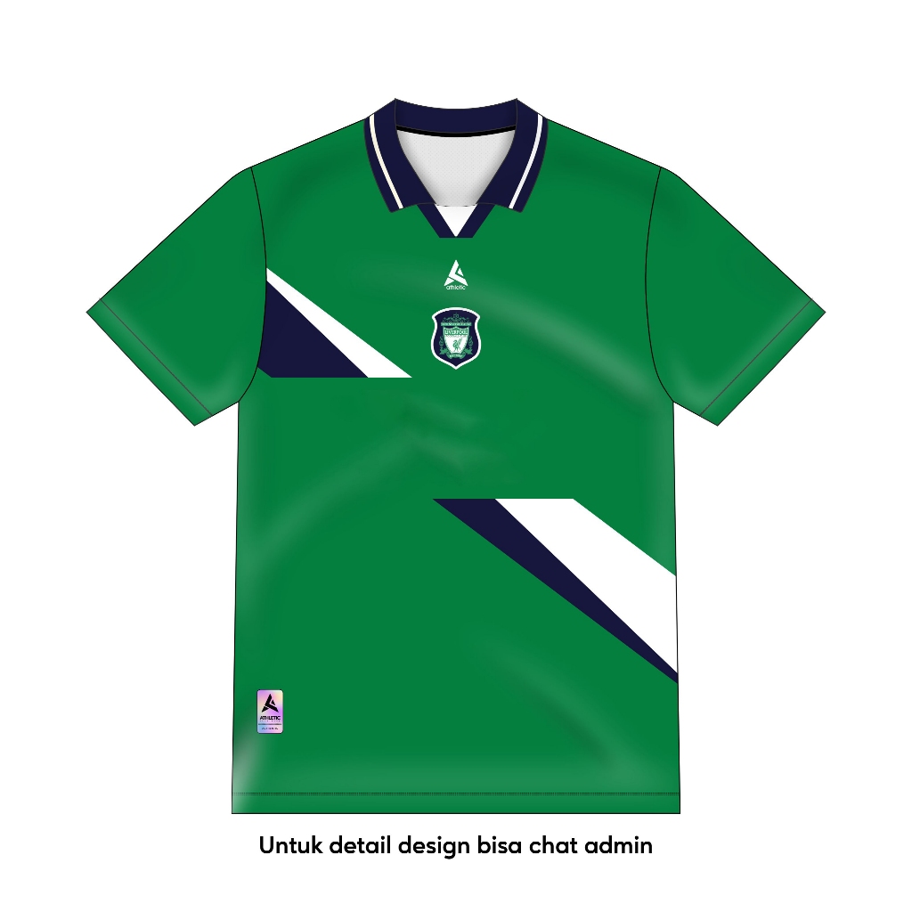 ATHLETIC SPORTWEAR - Jersey Vintage Bola Fantasy Liverpool Third 2000-01 Fullprinting Casual - Atasa