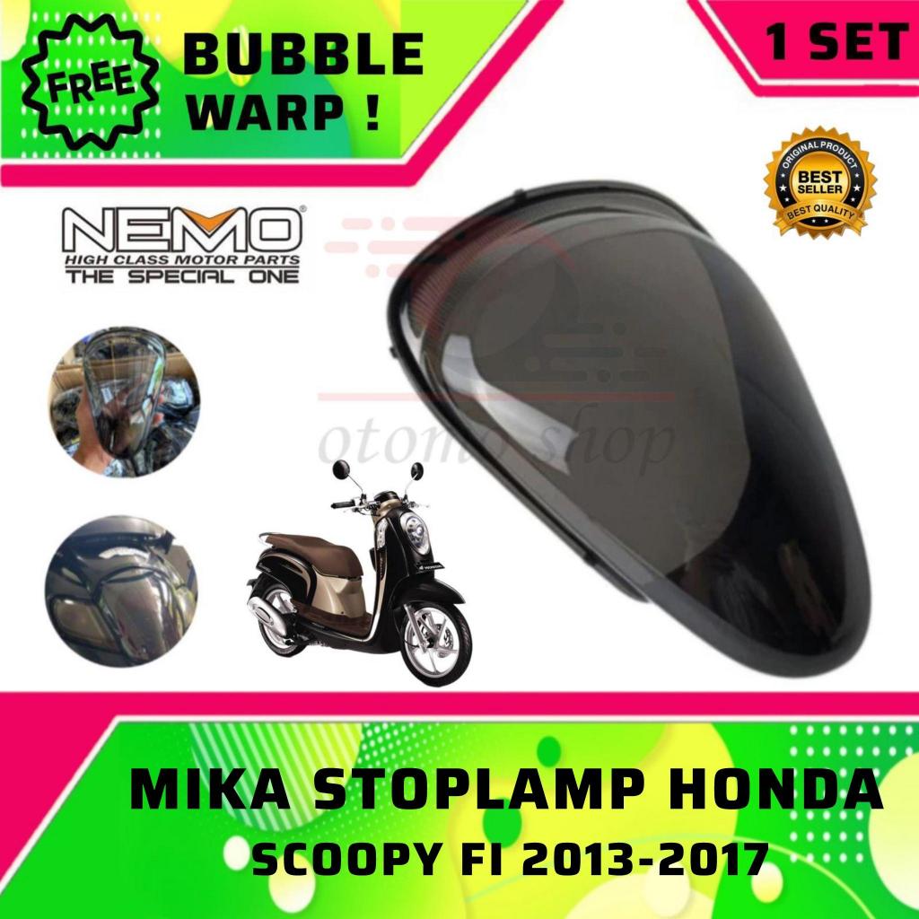 VARIASI MIKA STOPLAMP LAMPU BELAKANG SCOOPY FI 2013 2014 2015 2016 2017 SMOKE