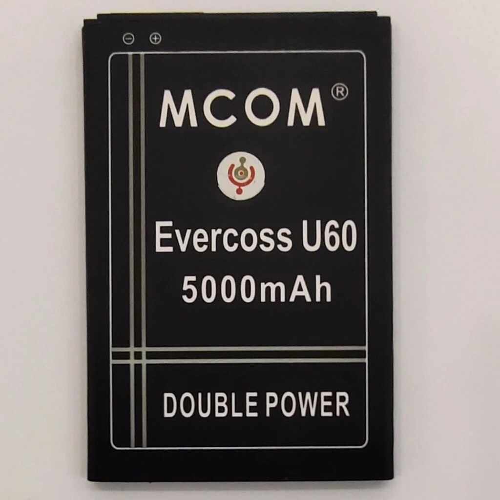 BATERAI EVERCOSS U60 / E82 / BATRE EVERCOSS U60 / E82 MCOM DOUBLE POWER REAL CAPACITY BATTERY