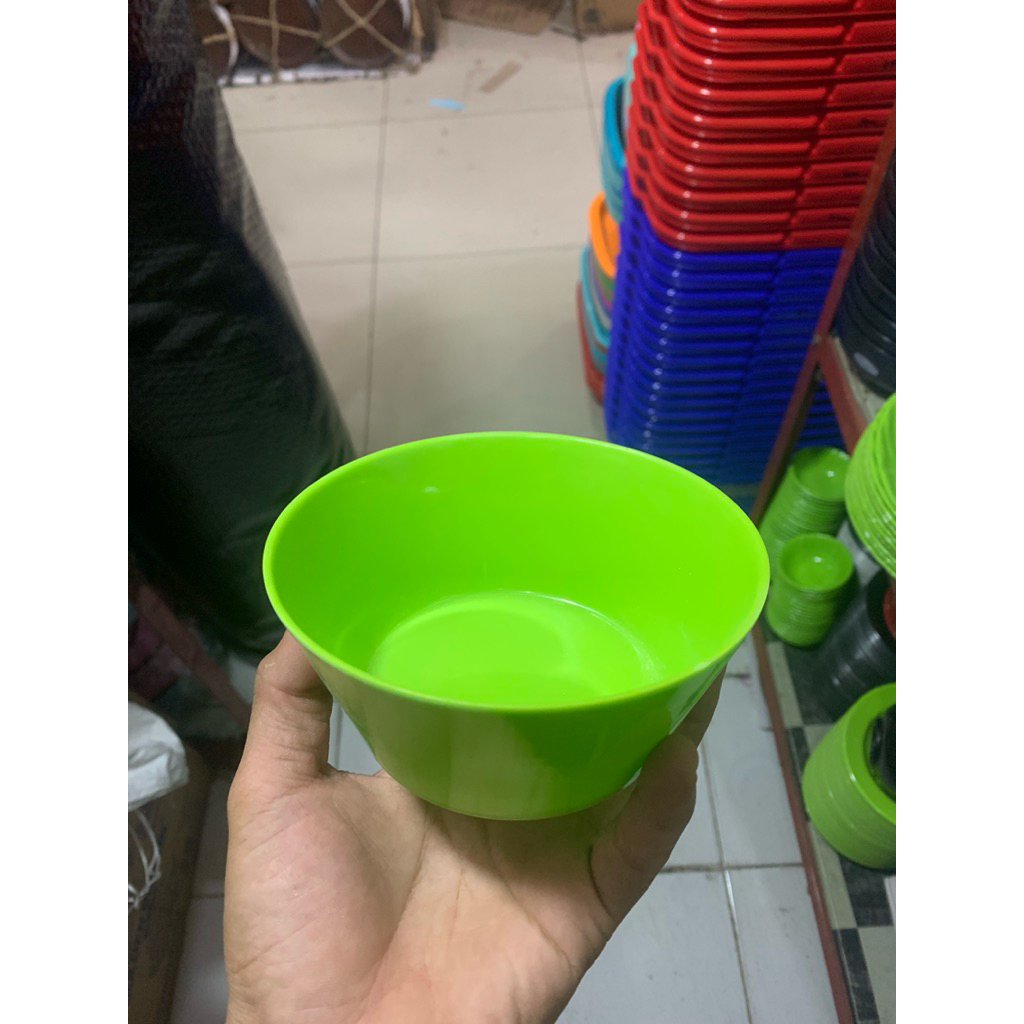 MANGKOK KOBOKAN MELAMIN TEBAL (6 pcs)