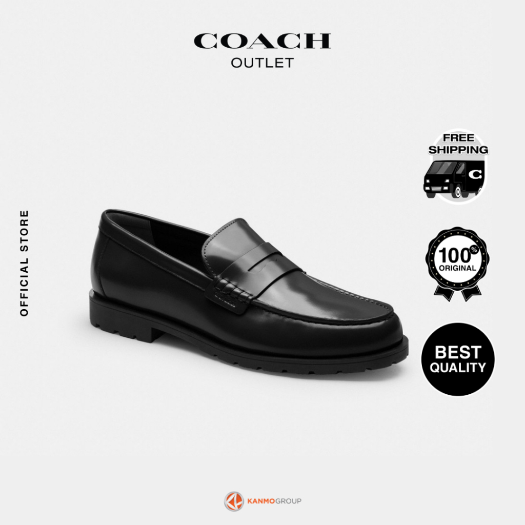 Coach Reagan Penny Loafer - Sepatu Loafer Pria
