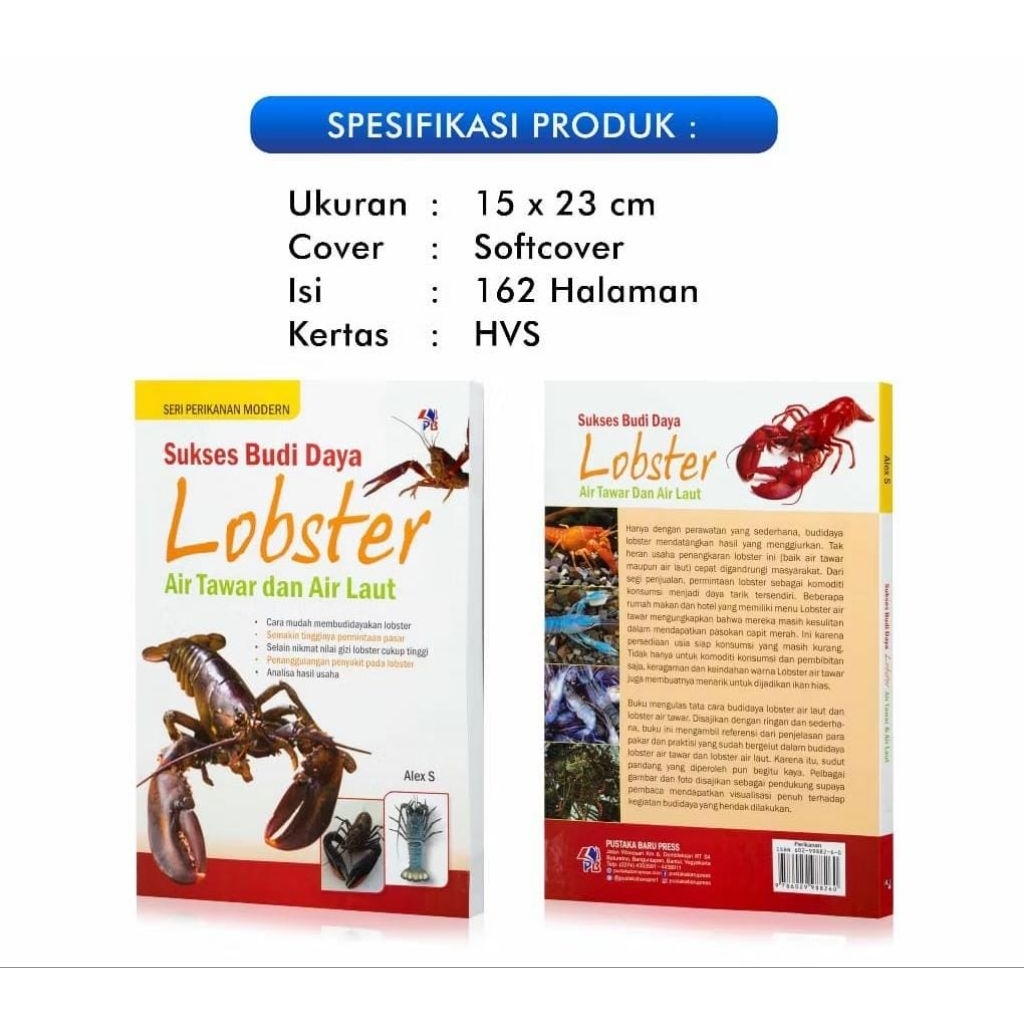 Sukses Budidaya Lobster Air Tawar dan Laut