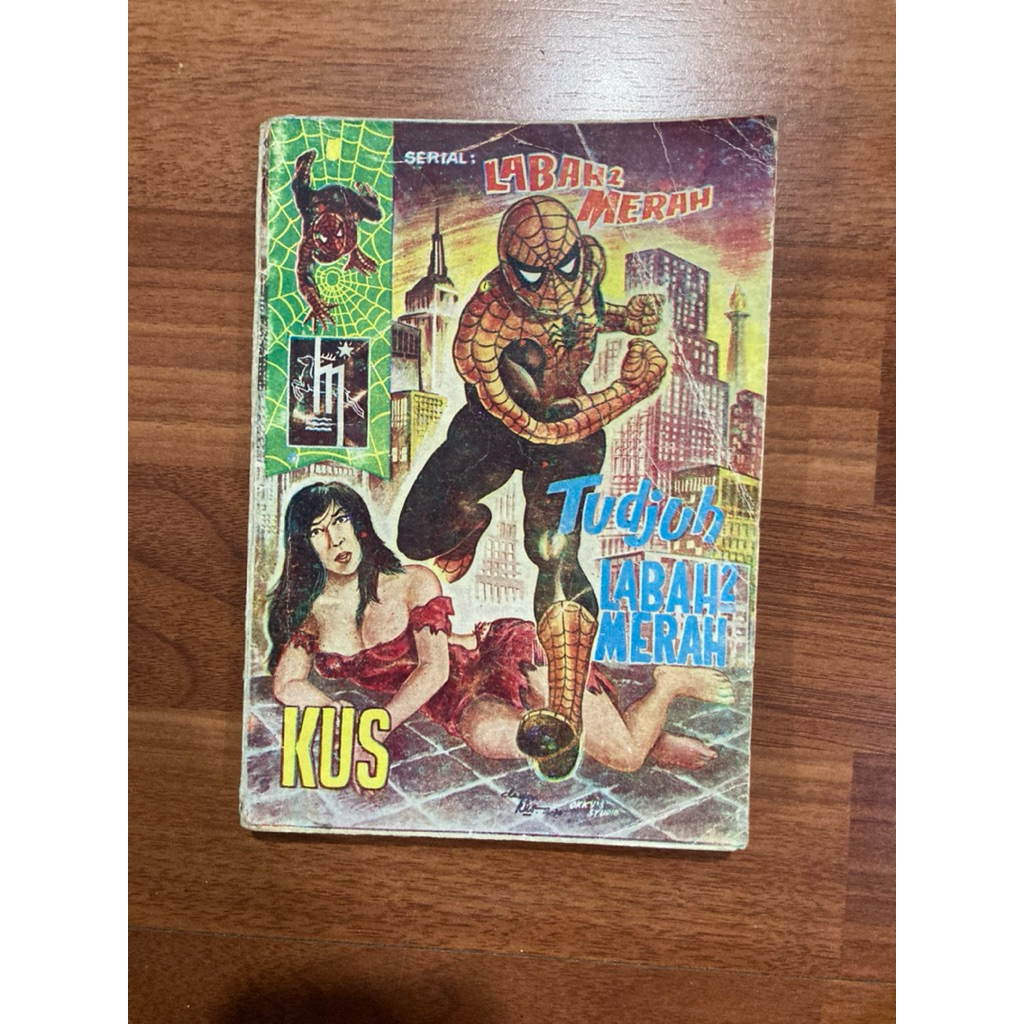 komik indonesia lawas langka kus bram tudjuh labah labah merah tamat komik langka