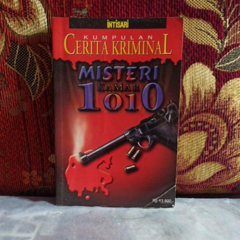 Majalah Original INTISARI KUMPULAN CERITA KRIMINAL MISTERI KAMAR 1010 Bekas