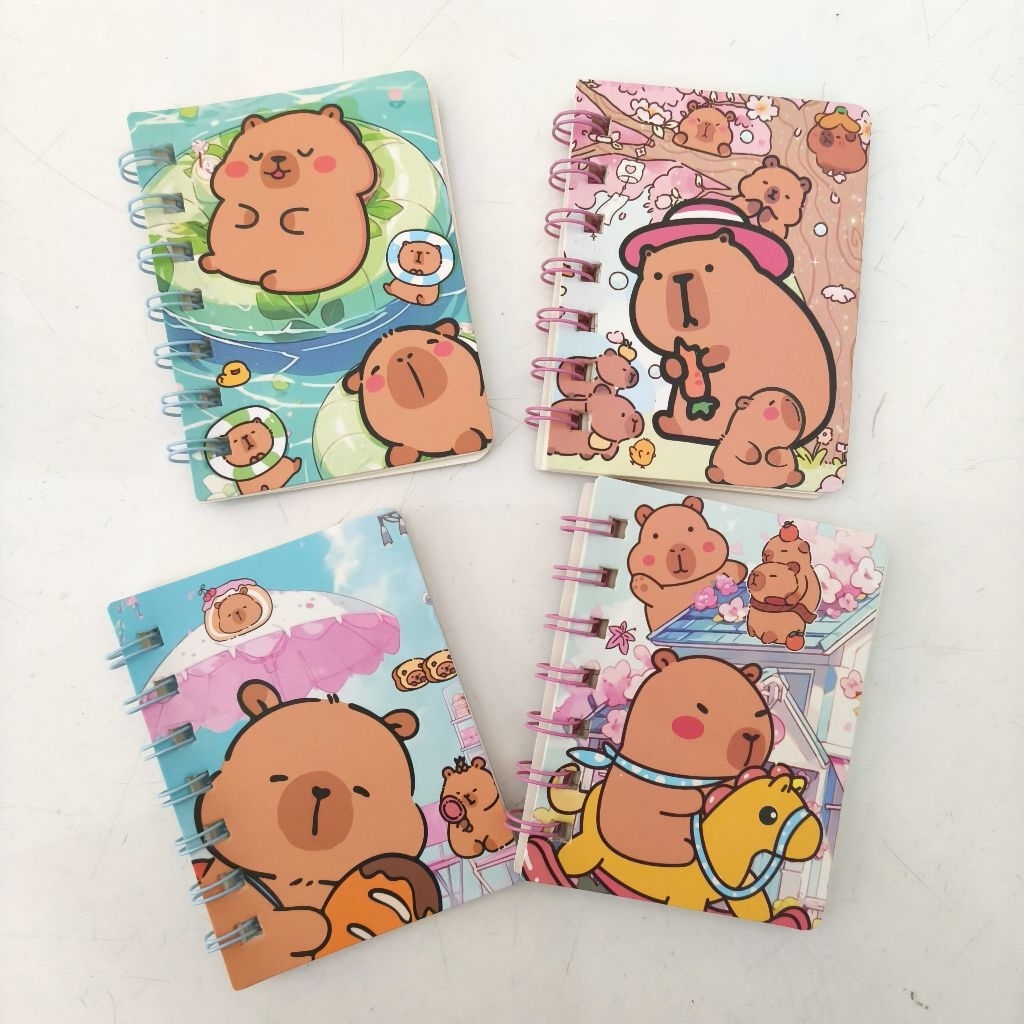 Buku Agenda  Notes Mini Saku A7 Diary Harian Kecil To Do List Karakter