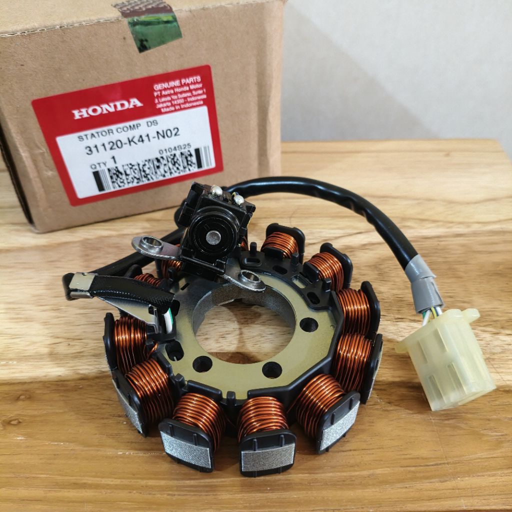 Spull Spul Stator K41 Supra X 125 FI Blade 125 FI New Injeksi ORI Asli Original AHM