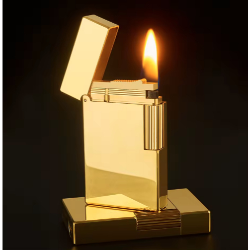 Korek Api Sumbu Classic Roda Ada Denting Rowenta Original Vintage Clasaic Oil Kerosene Lighter R10