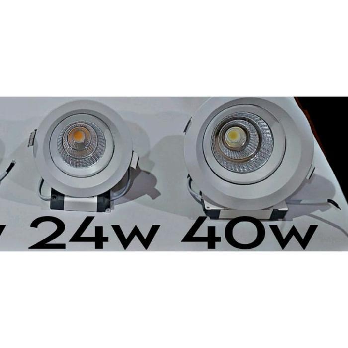 Downlight Led Panel Spot 24W 40W Adjustable