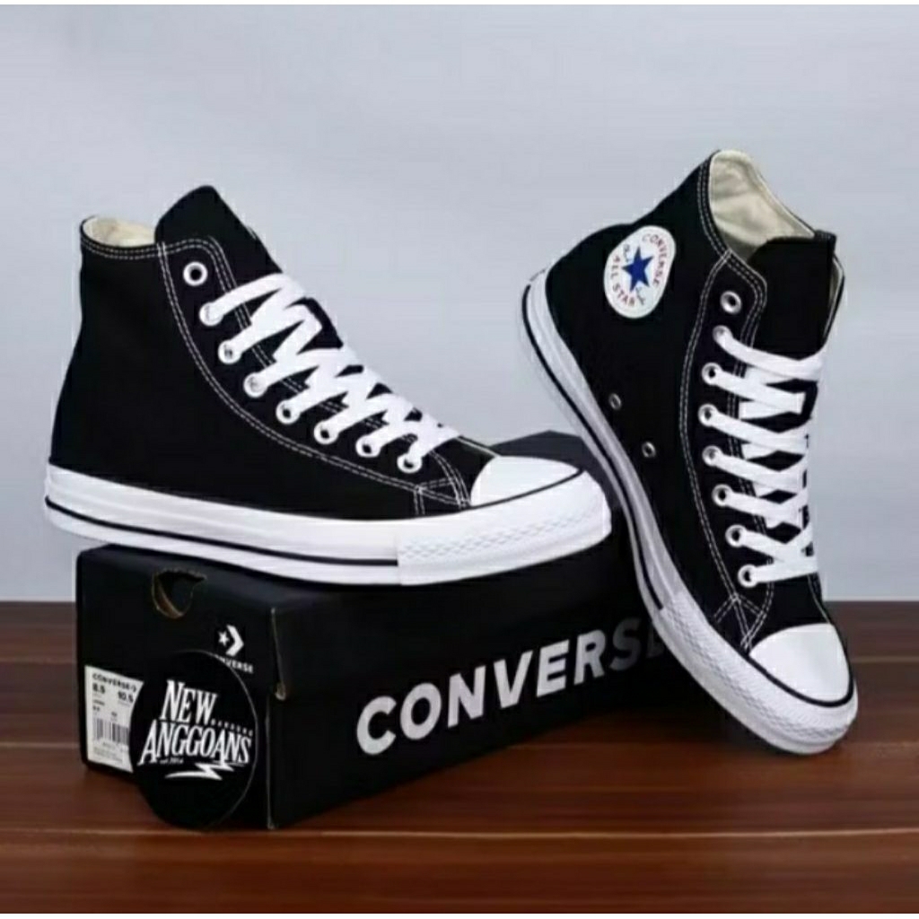 PROMO BIG SALE 2026  4.4 SEPATU CONVERSE ALL STAR BOOTSALL PANJANG HITAM PRIA//WANITA Sneaker GRADE 