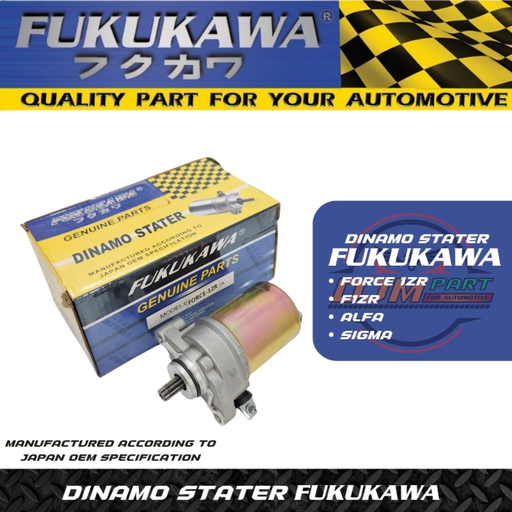 Dinamo Stater F1ZR Alfa Sigma Original Fukukawa