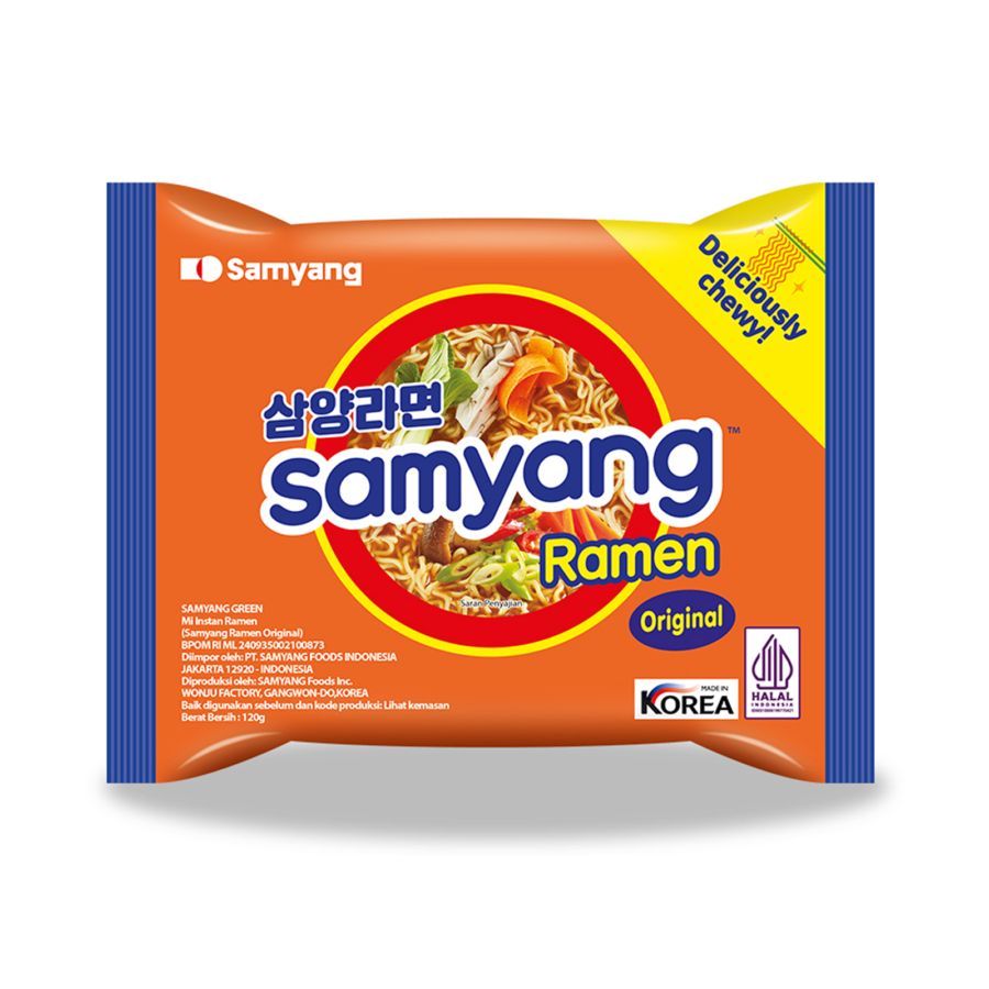 [HALAL] Samyang Ramen Original 145gr Mie Instant Korea