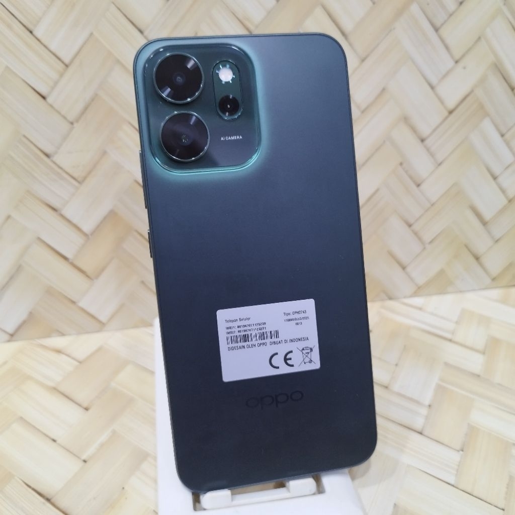 OPPO RENO 14F 5G 12/256GB HANDPHONE SECOND FULLSET BATANGAN ORIGINAL BERGARANSI