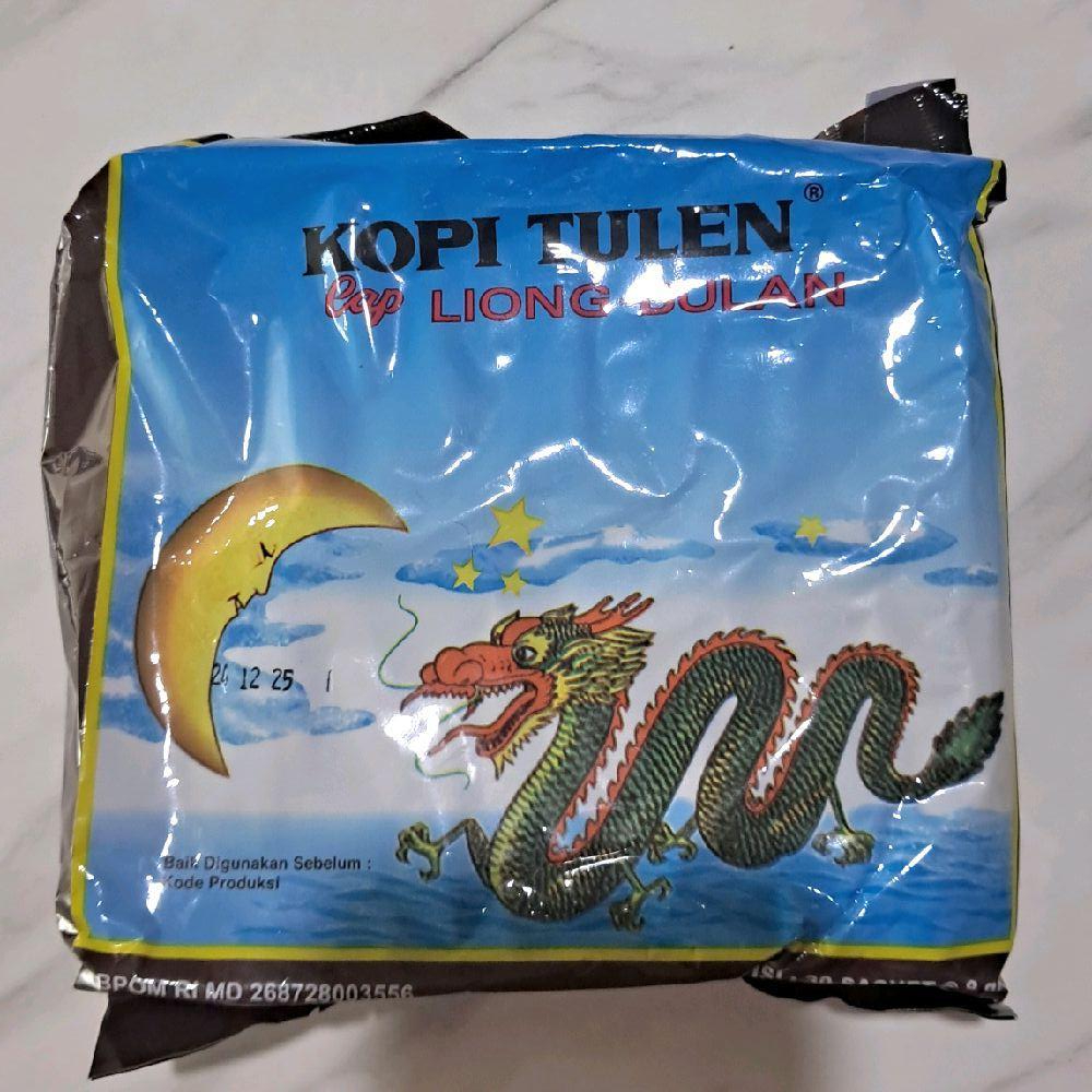 Kopi Tulen Cap Liong Bulan Tanpa Gula