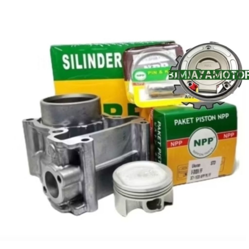 Blok Silinder komplit Vixion Old Dijamin Original merk NPP jepang