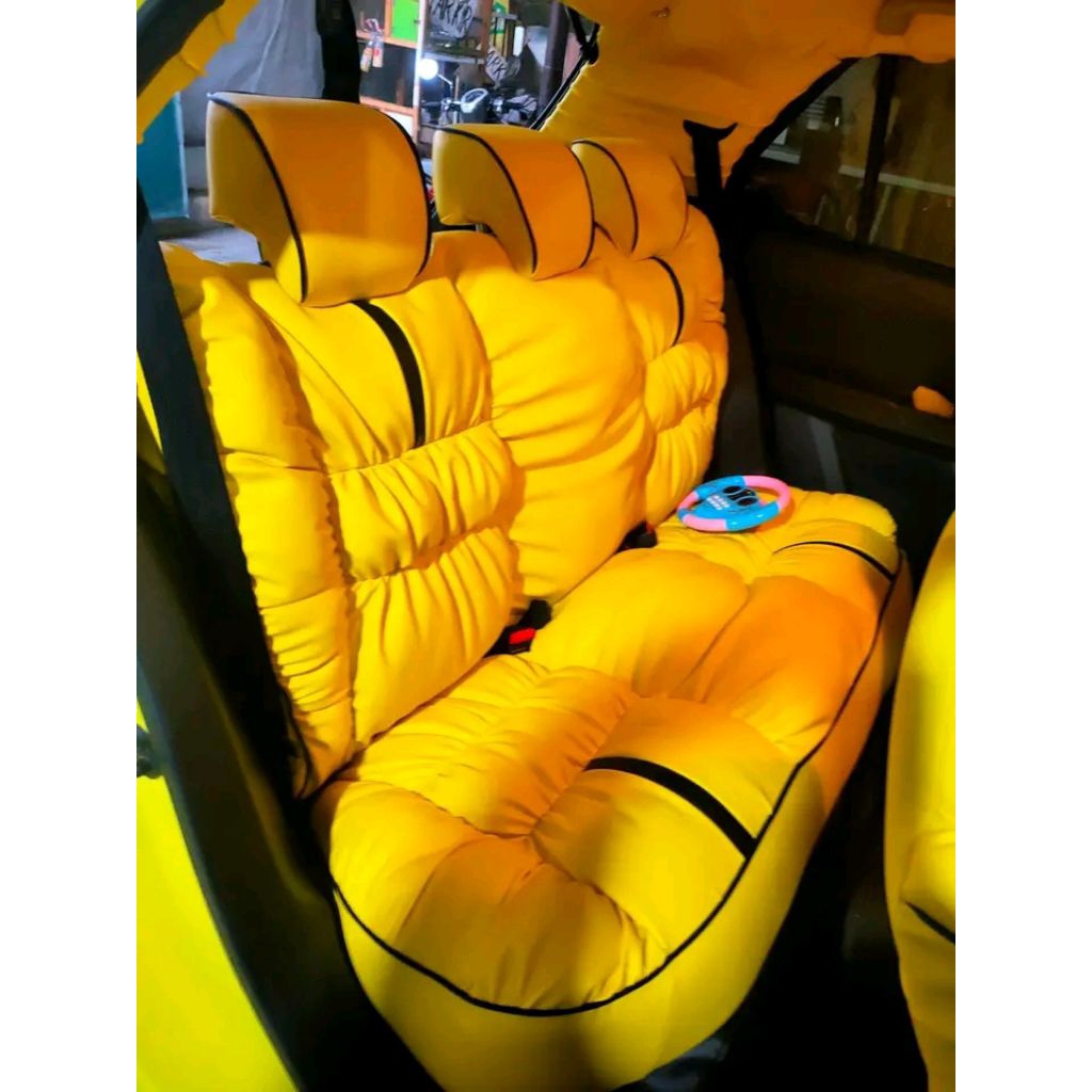 Sarung jok mobil motif sofa agya sigra brio jazz dll