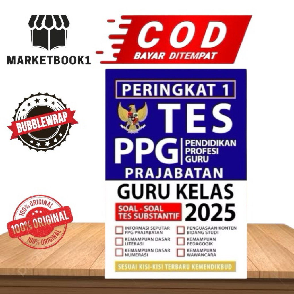 Buku PPG Prajabatan Guru PGSD Guru Kelas 2025
