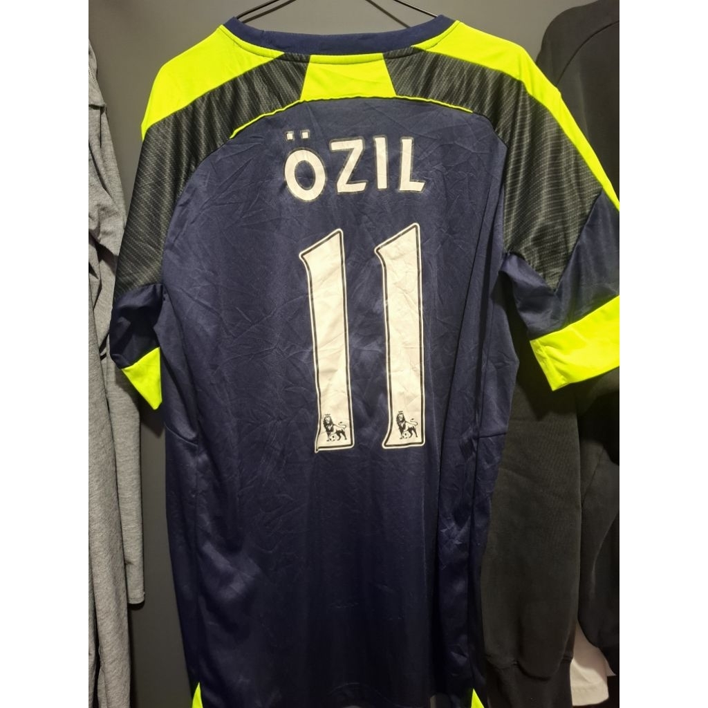 jersey arsenal 3rd 2016/2017 name set ozil