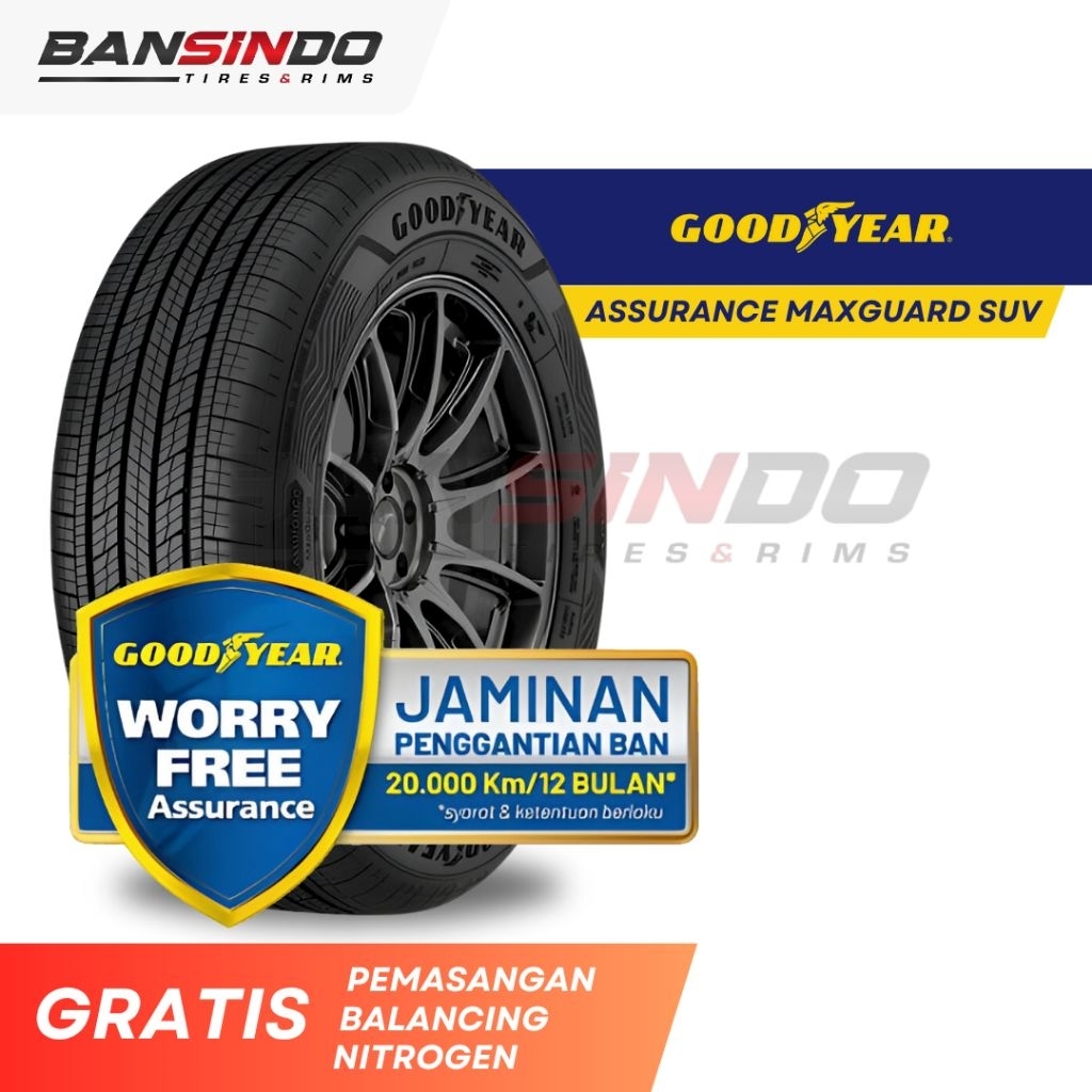 Ban Mobil 215/55 R17 Goodyear ASSURANCE MAXGUARD SUV