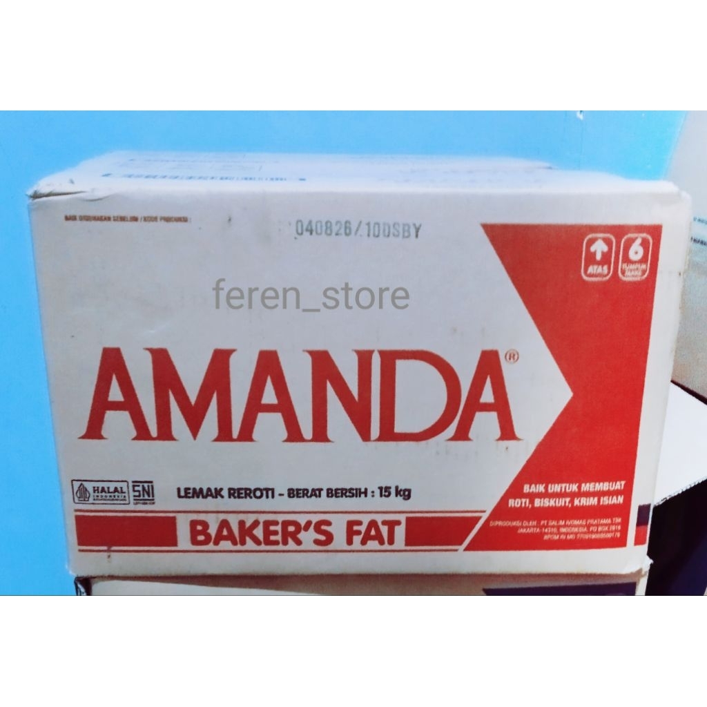 mentega putih amanda