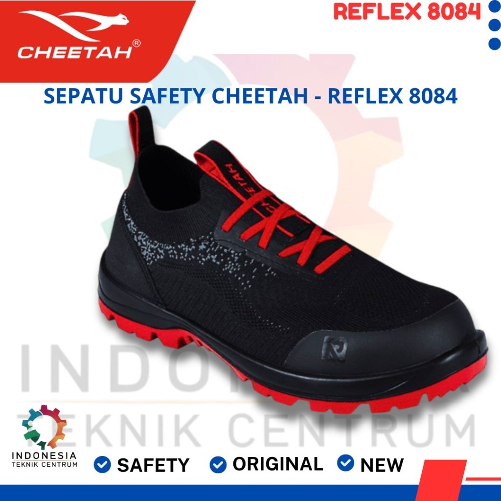 Sepatu safety cheetah - reflex 8084