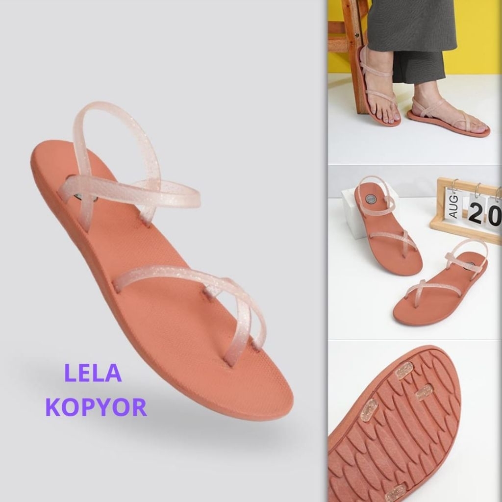 Gofort Lela Kopyor Sandal Wanita Anti Licin