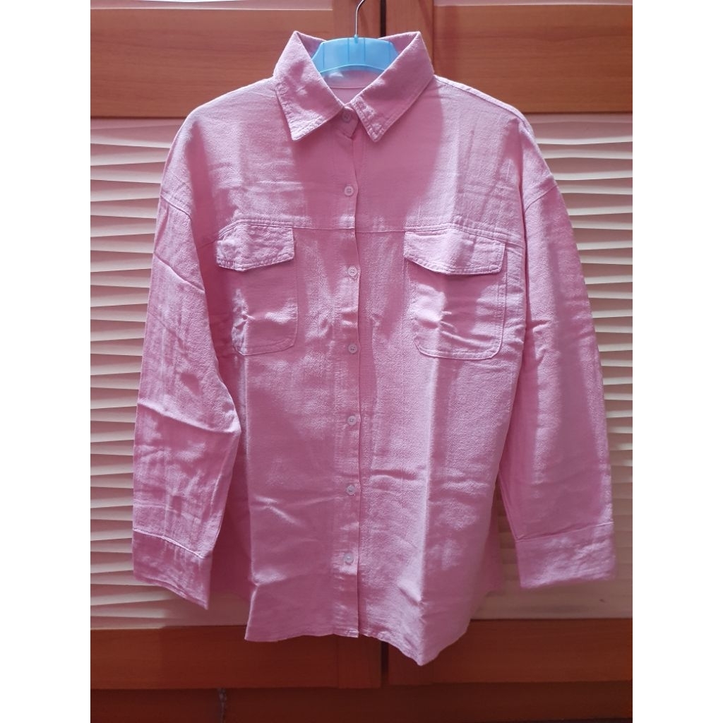 [PRELOVED] Kemeja Pink