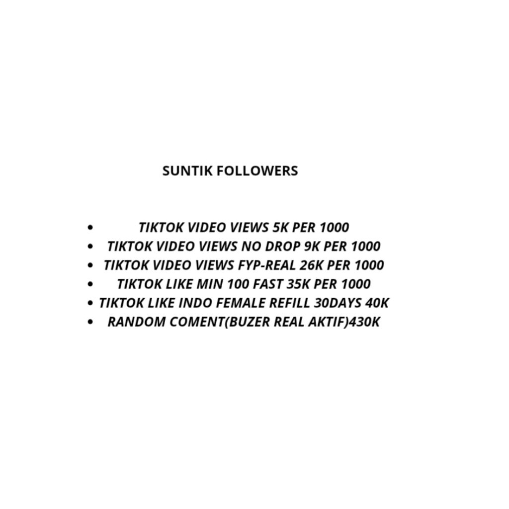 tambah followers tiktok,suntik akun tiktok,tambah like tiktok,tmbah views tiktok video