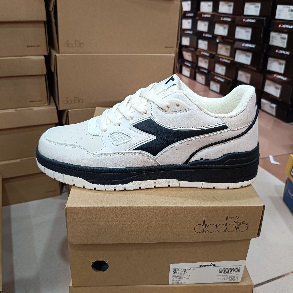 SALEE DIADORA NELO BEIGE/BLACK