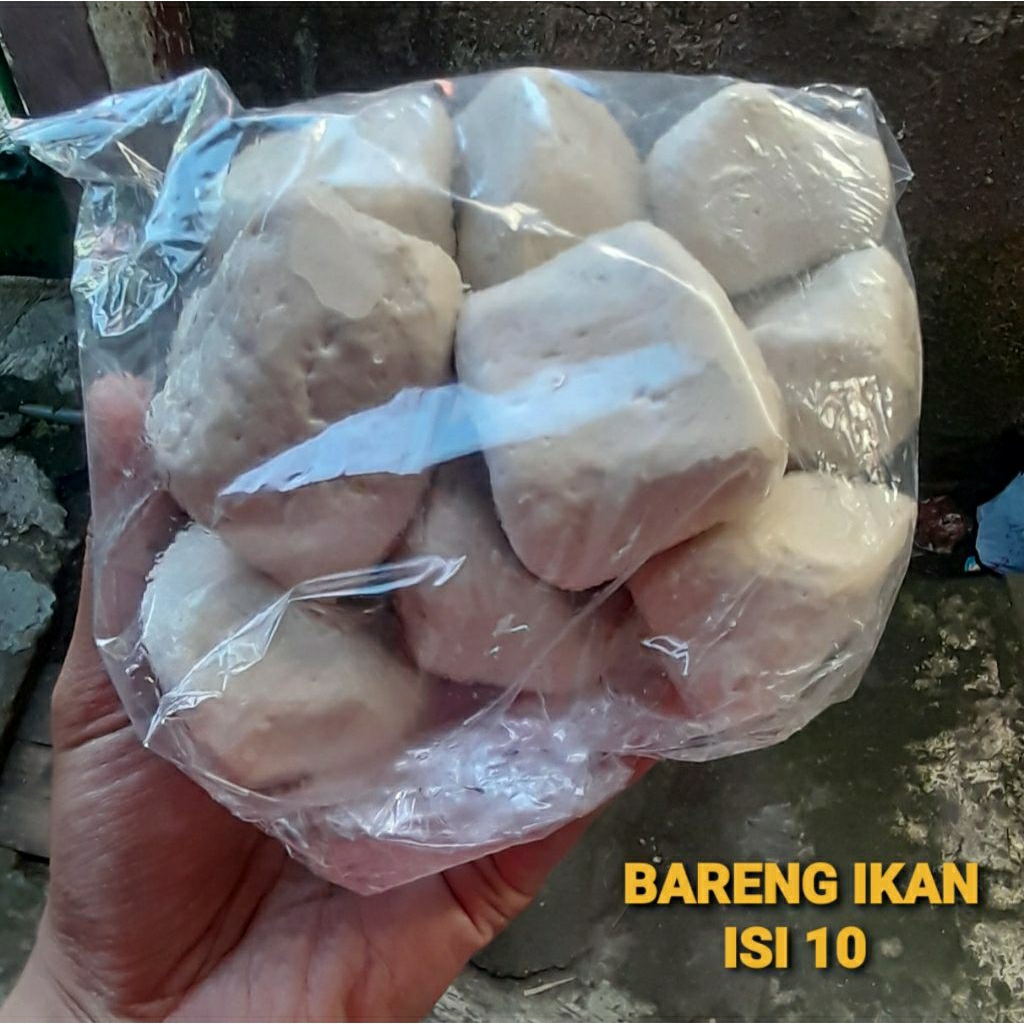 basreng mentah 10 pcs/basreng ikan mentah/basreng mentah 1 pack 10 biji/basreng bandung mentah