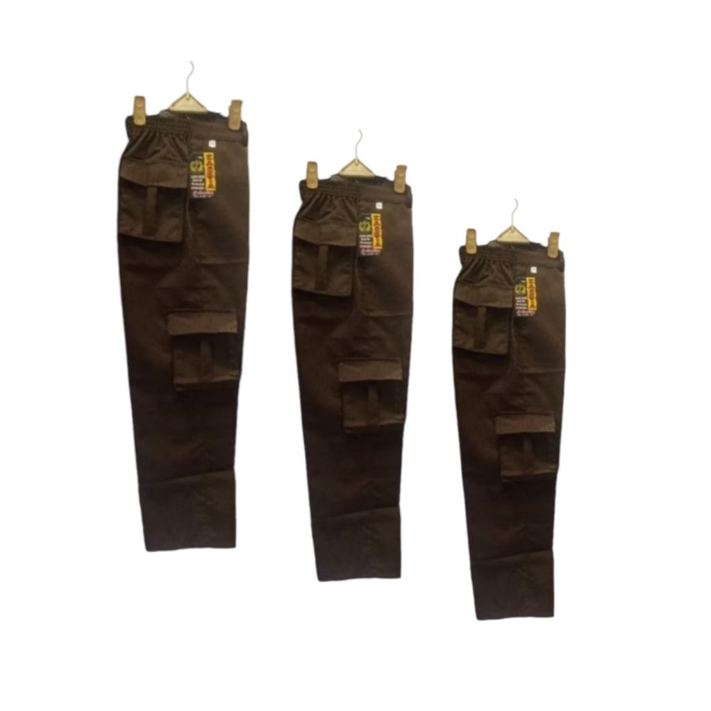 Celana Pramuka PDL SD / Celana Pramuka SD Kantong Banyak / Celana Pramuka PDL SD Panjang