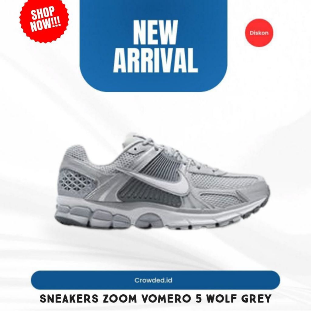 (CROWDED) Sneakers Zoom Vomero 5 Wolf Grey