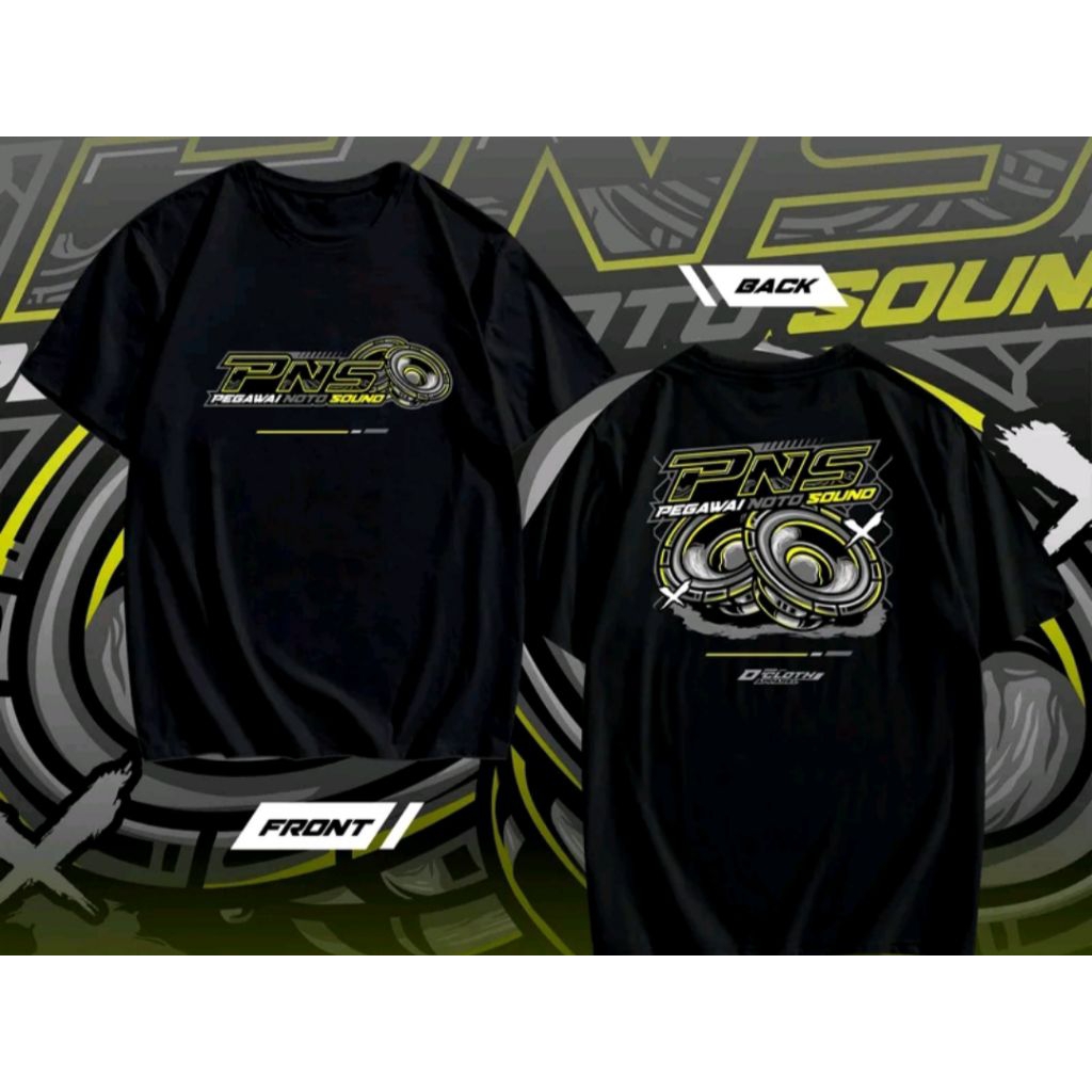 Kaos T-shirt - PNS Pegawai Noto Sound - Kaos Distro unisex