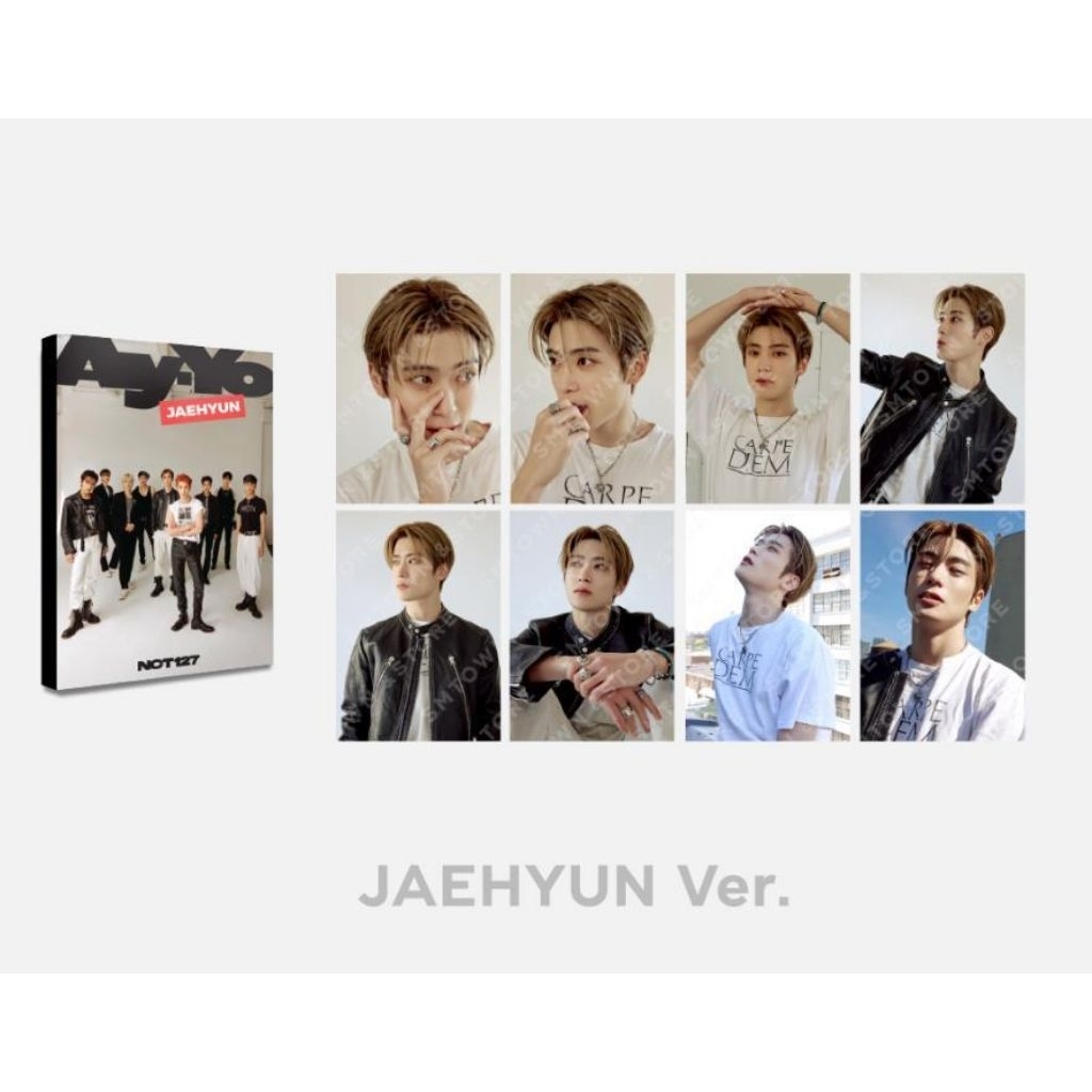 NCT 127 Jaehyun Ay-Yo Postcard Book Official