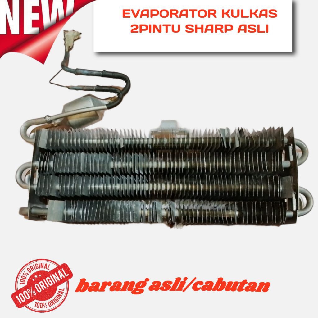 EVAPORATOR KULKAS 2PINTU SHARP ASLI CABUTAN