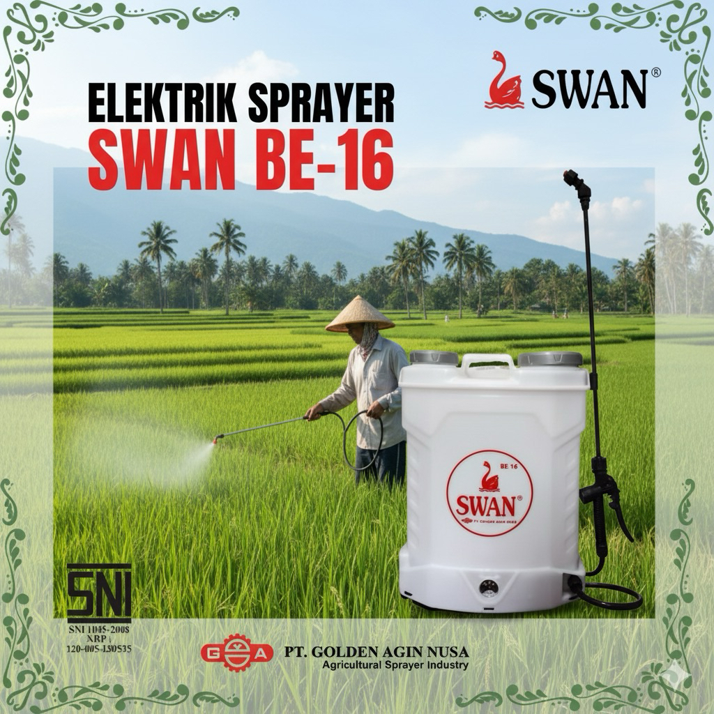 Sprayer Elektrik SWAN BE 16