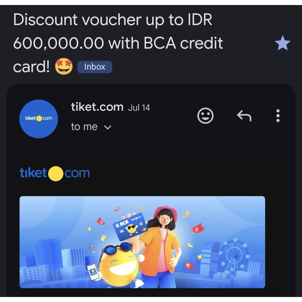 Voucher Tiket.com - Diskon 600ribu - Min. 1jt Transaksi | Tiket Hotel Pesawat Flight